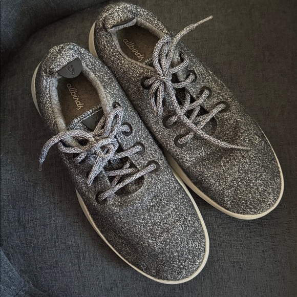 All Birds Wool Runners Shoes Sneakers Mens 11 Gray Running Athletic clean - Picture 2 of 6